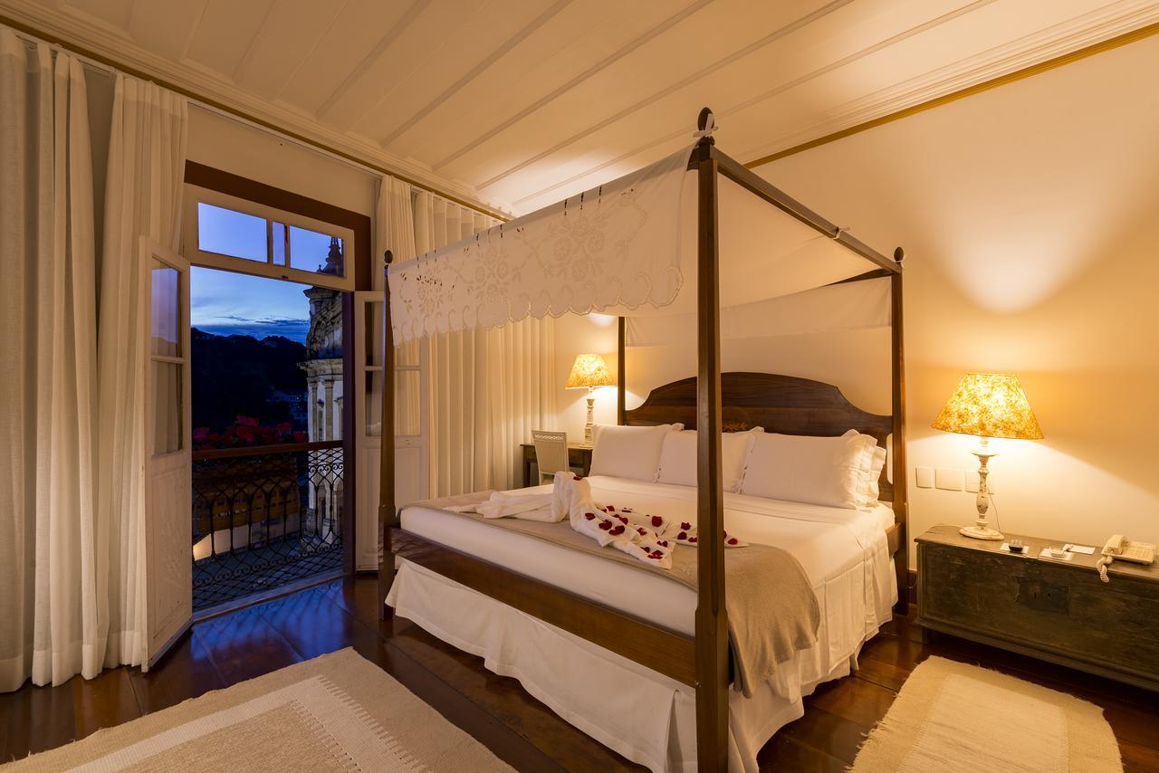 Hotel Solar do Rosário Ouro Preto  Exterior foto A bedroom at the hotel