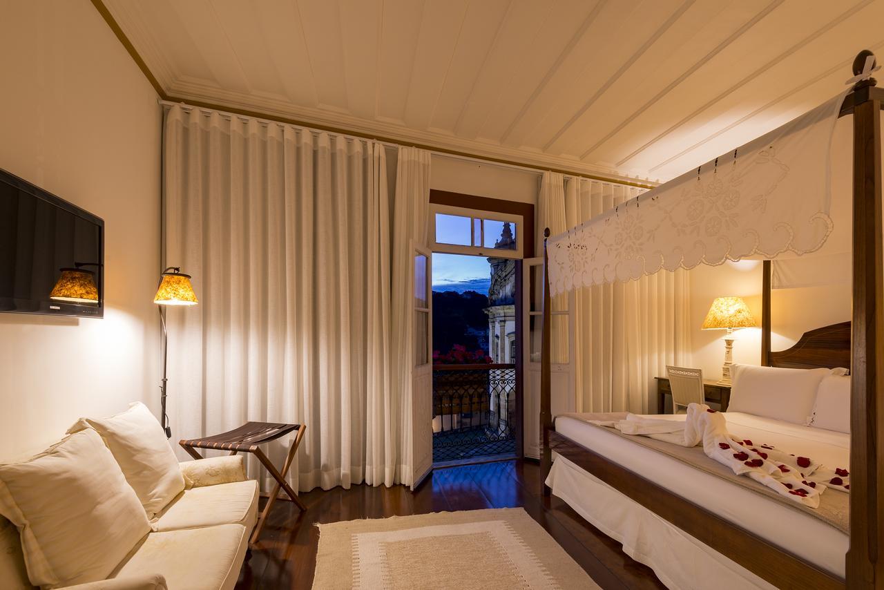 Hotel Solar do Rosário Ouro Preto  Exterior foto A room at the hotel