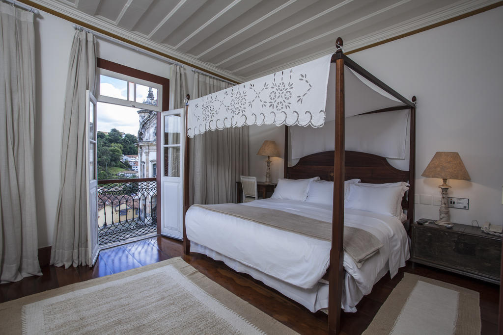 Hotel Solar do Rosário Ouro Preto  Exterior foto A bedroom at the hotel